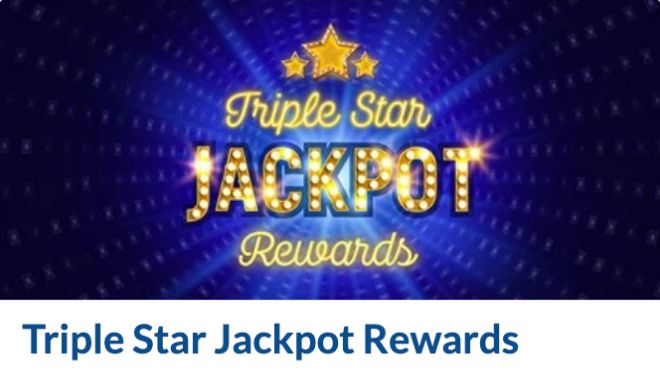 Coral Bingo Triple Star Jackpot Rewards